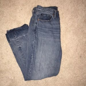 Gap sky high cheeky straight jeans